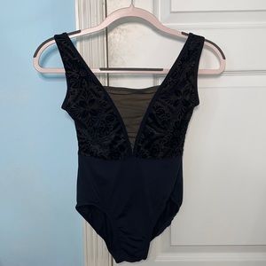 Black Velvet leotard